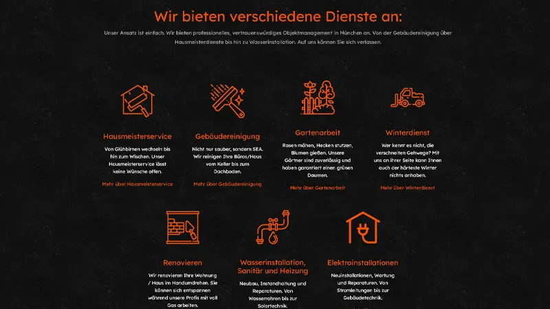 Ihr Objektmanagement in München! 