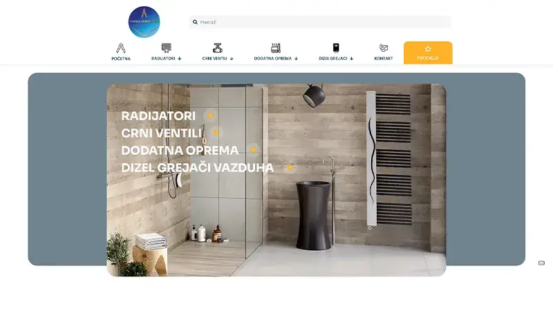 VeniVladiMo - Novi Sad Website Development Portfolio Example